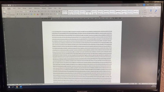 Samsung 24in monitor (S24f350)