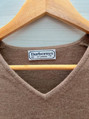 Preloved Burberrys brown sweater