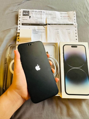 Sale or Swap Iphone 14 pro max 128gb Factory unlocked NTC Spaceblack