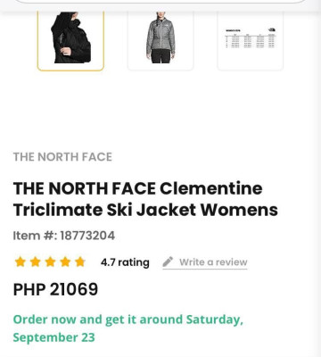 the north face triclimate