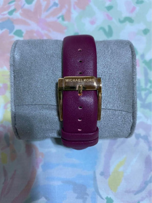 MK Michael Kors Lake Leather Watch