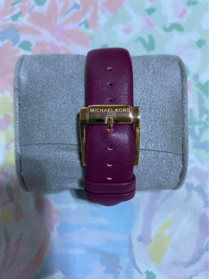 MK Michael Kors Lake Leather Watch