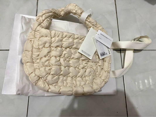COS Quilted Bag (Small) in Cream