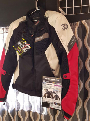 Komine Mesh Riding Paded Jacket JK079