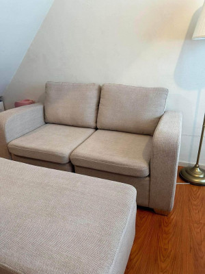 Almost New Sofa With Storage Bench