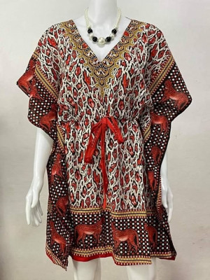 Kaftan Mini Dress