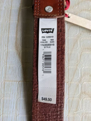 Bnew/orig Levi's Men's Belt,
