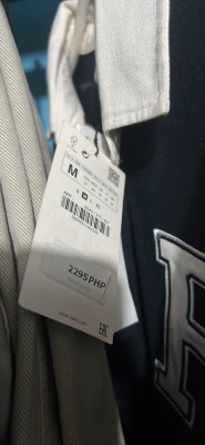 Zara Long sleeve shirt witch patch “P”