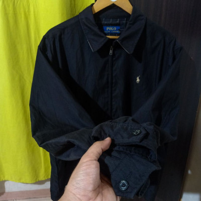 Ralph Lauren Black Harrington Jacket