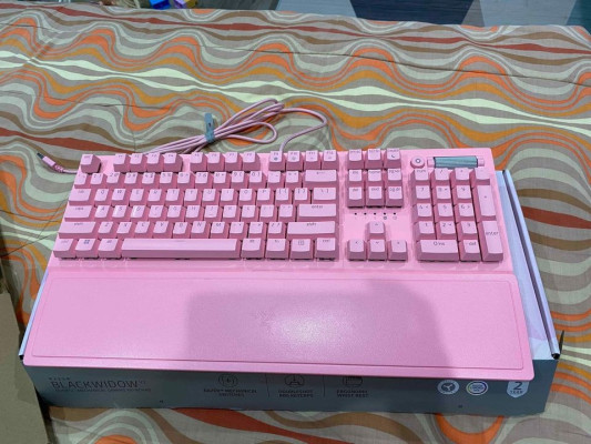 Razer Blackwidow V3 Quartz Mechanical Gaming Keyboard