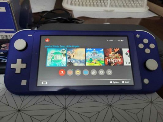 Jailbreak Nintendo Switch Lite (Blue) jb 128gb