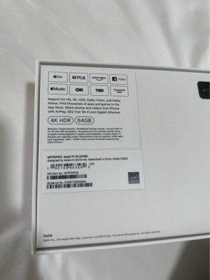 Apple TV 4k HDR 64gb