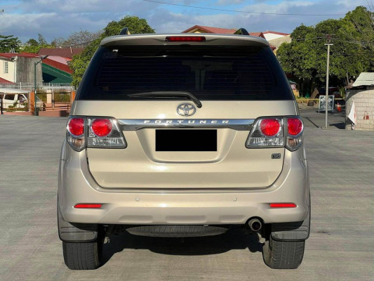 2013 Toyota Fortuner G 4x2 Automatic Gas