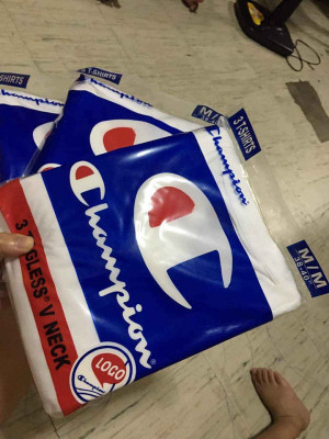 CHAMPION PLAIN  T-SHIRT