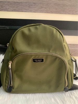 Kate S ♠️ olive backpack original