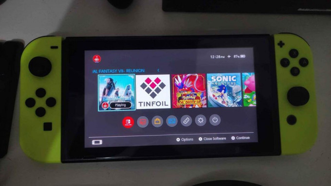 NINTENDO SWITCH 128GB JAILBREAK UNPATCHED