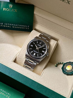 Rolex Oyster Perpetual “Bright Black”