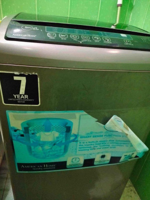 American home washing machine smart sense 8kg