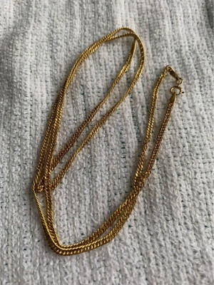 20 inches Goldnecklace