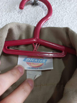 DICKIES L0NGSLEEVE KHAKI / 21x30