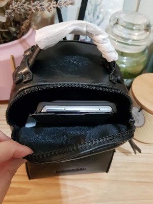 C&K Double Zip Mini Two-way Bag