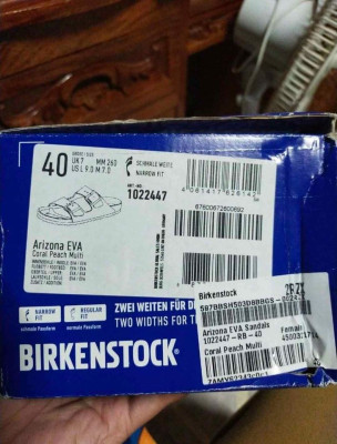 Birkenstock EVA Coral Peach Multi