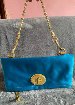 Coach gold tone hardware bag