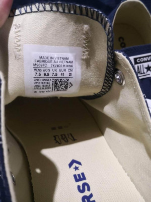 Converse All Star OX Navy Blue