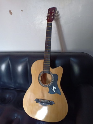 Beginners Acoustic Guitar With 4 band Equalizer pick up