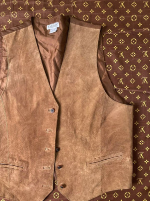 Vintage Gallagher Leather Vest