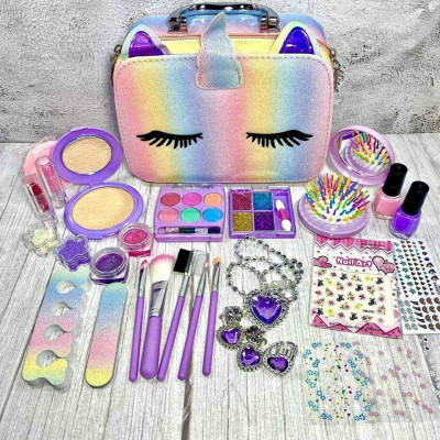 Unicorn Glitters Bag Makeup Set For Kids