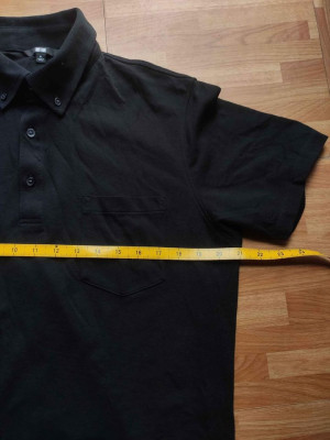 UNIQLO Polo Shirt Black XL