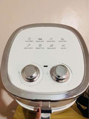 Gaabor Air Fryer 4.5L Oil Free Oven with 8 cooking functions White