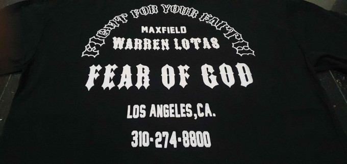 Fear of God FOG shirt