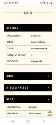 Gretsch 5022ce Rancher with Gator Case