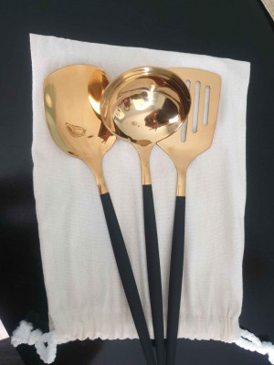 Gold Serving Set