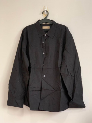 Pre-Loved Burberry Black Long Sleeve Shirt