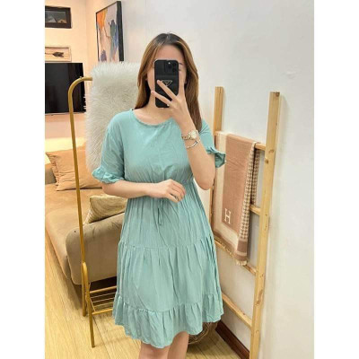 Taylor Sheering Tie Dress