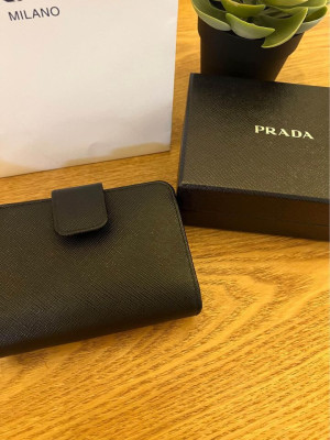 Authentic PRADA Compact Wallet