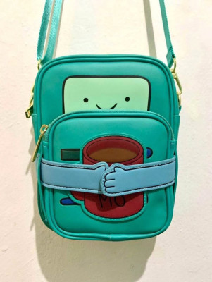 Loungefly Adventure Time BMO Crossbuddies Reversible Bag Imported from USA