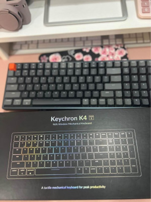 Keychron K4 V2 RGB Hot-Swappable Wireless Mechanical Keyboard