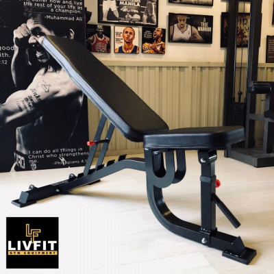 Adjustable Bench in Sleek Black