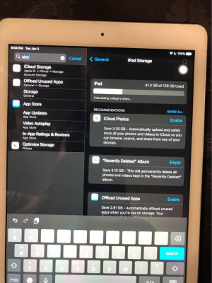 iPad 5th Gen 2017 128 GB