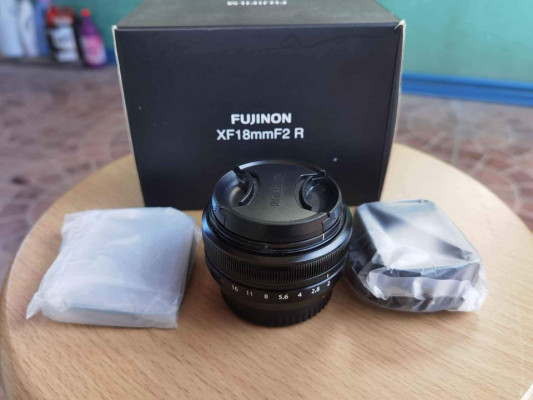 fujifilm fujinon 18mm f2 R pancake lens