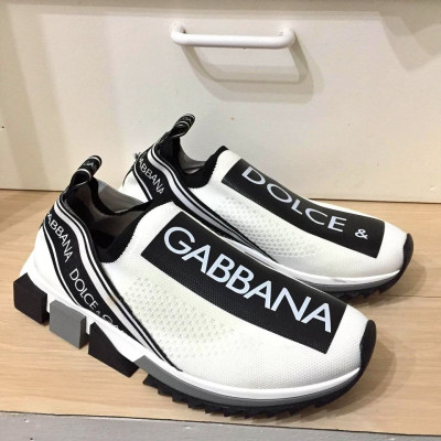 D&G Sneakers - Black, white and grey color mix