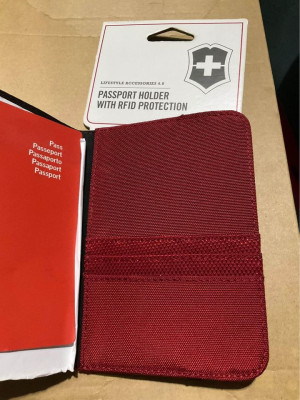 Brandnew Original Victorinox Passport Holder RFID