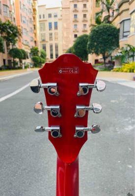 Ibanez AF75 Transparent Orange Hollow Body Guitar