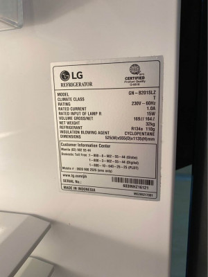 LG Single Door Refrigerator