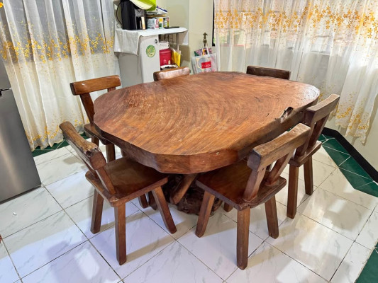 Narra wood Dining Set