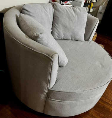 Large round couch